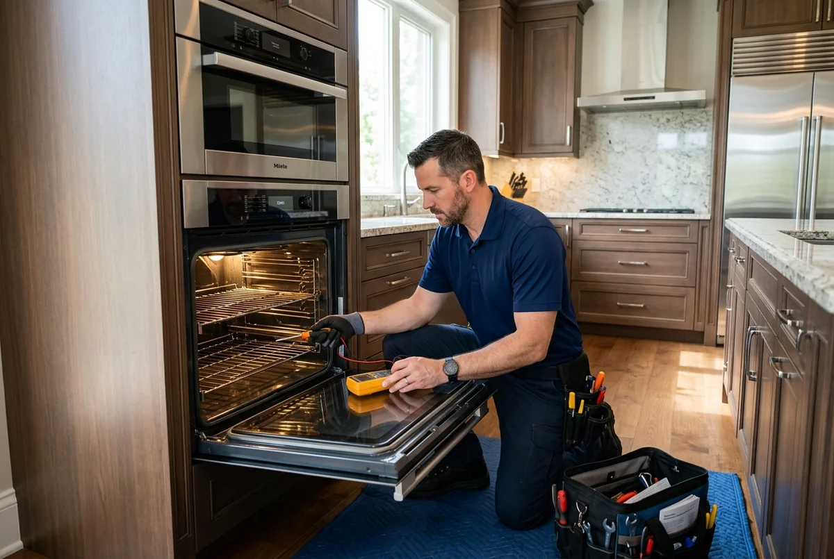 Siemens 5-Burner Cooking Range Oven Thermostat and Ignition Repair in Emirates Hills