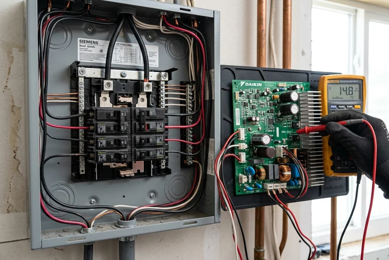 AC tripping electric circuit breaker