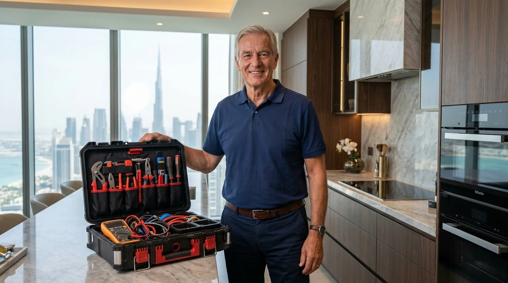 Lead Diagnostic Engineer Analyzing Appliance Repair Guides in Dubai