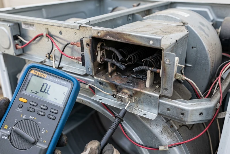 Dryer running but not heating clothes