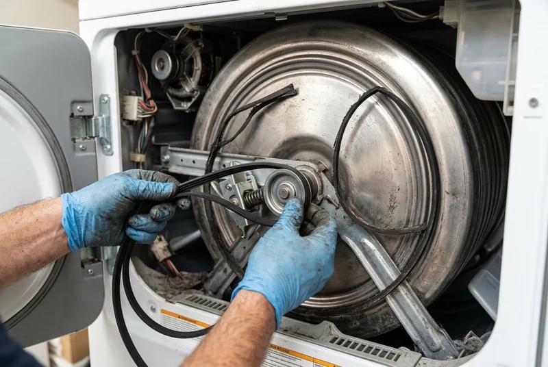 Dryer drum not spinning or rotating
