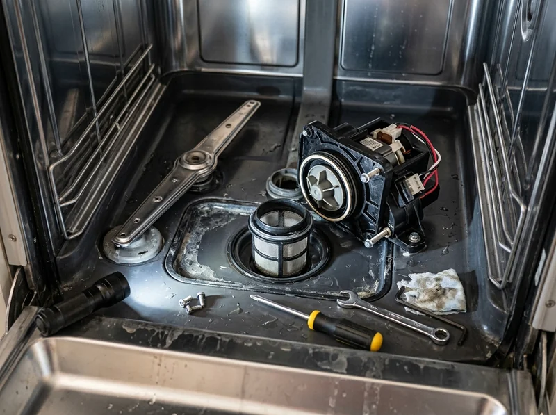 Dishwasher loud humming buzzing sound