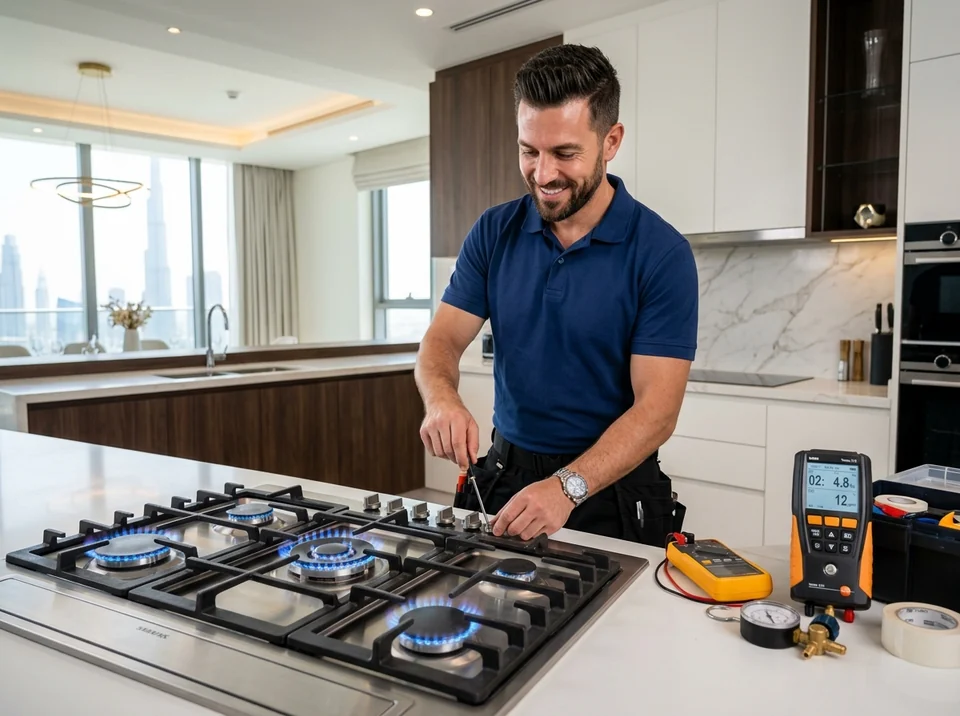 AE Appliances Repair Gas Cooker Stove Service Dubai