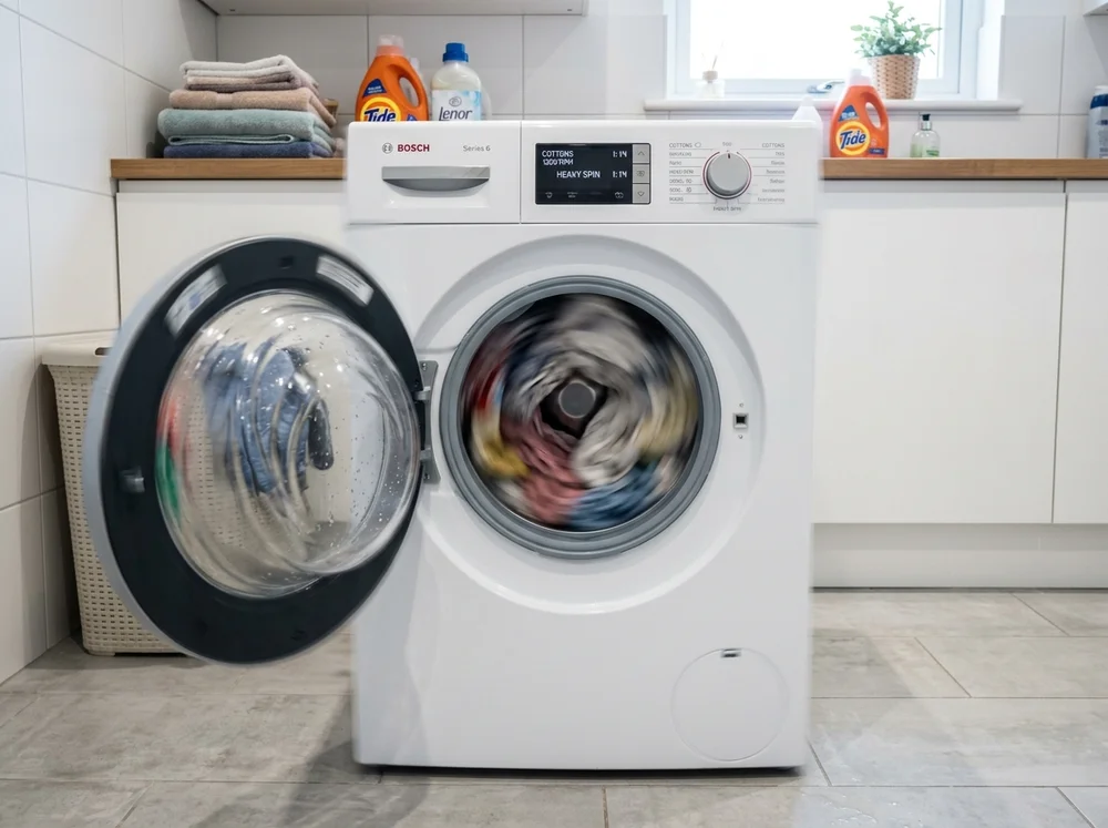 Washing machine unusual loud vibration noises